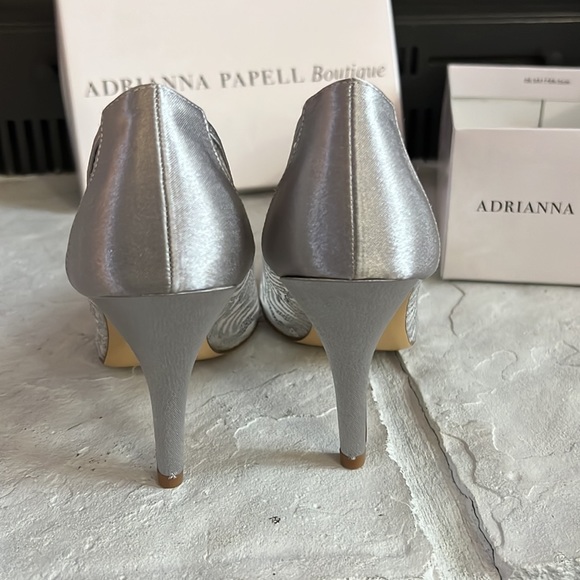 Adrianna Papell Boutique silver Felicia heel - Picture 2 of 7